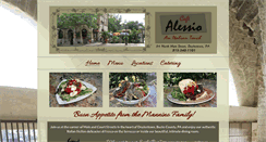 Desktop Screenshot of cafealessiodoylestown.com